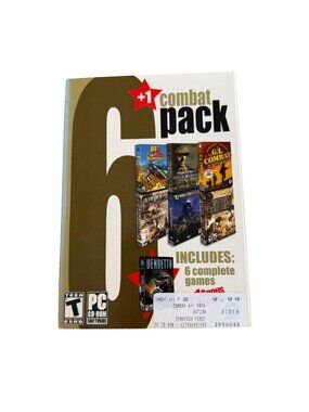 Military Combat Pack 6 +1 PC Games Bundle Air Raid GI Combat Red Shark War Times